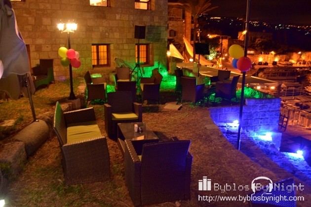Angie Fiesta at Le Gradin Byblos, Part 1 of 3